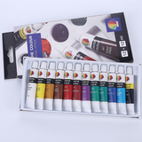 Gouache color 12ml*12colors with hanging hole