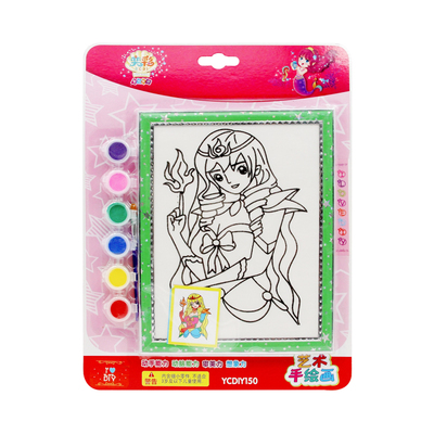 Artistic glitter painting