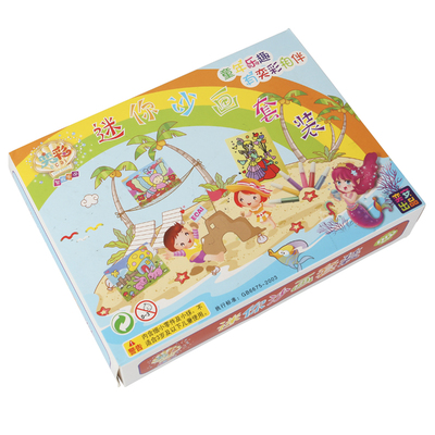 Mini sand painting set